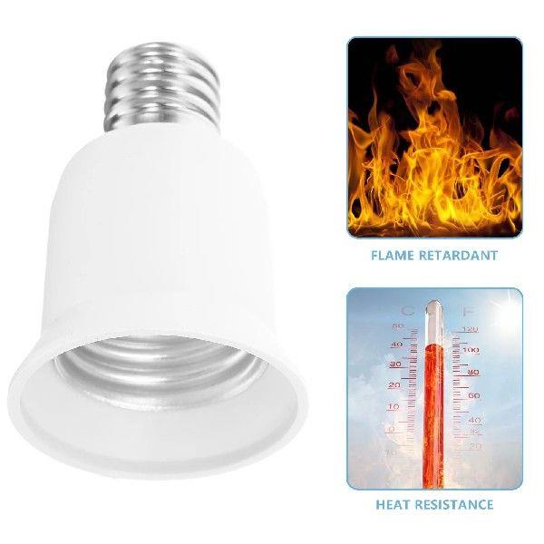 3 Pcs Export Conversion Lamp Holder Light Socket E17 to E27
