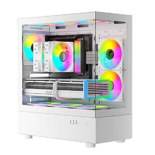 DT600 Twin Towers CPU Cooler 4PIN PWM Silent CPU Radiator