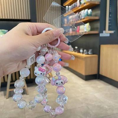 Cinnamoroll my Melody Kuromi Anime Keychain Car Ornaments Pe