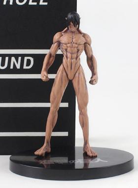 15cm Cartoon Attack on Titan Figure Toys Eren Jaeger PVC Dec