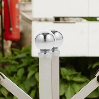 Stainless Steel Decorative Ball Fence Finials Hollow Design