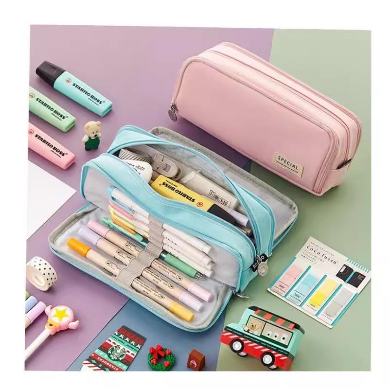 Large Capacity Pencil Case School Multifunction Pen Case 1
