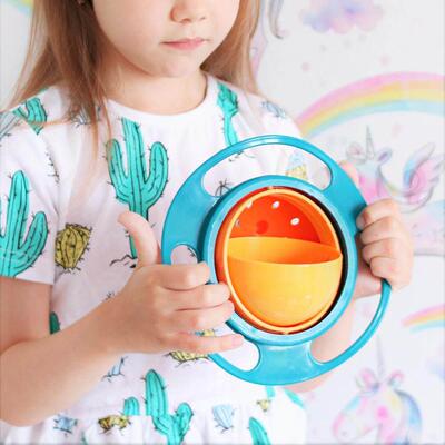 Universal Gyro Bowl Practical Design Children Rotary Balance