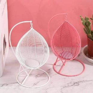 1:12 Dollhouse Miniature Furniture Swing Chair Hammock Doll