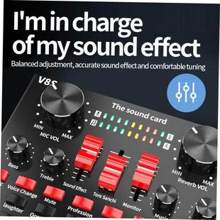 card set live MIC recording sound microphone English boom