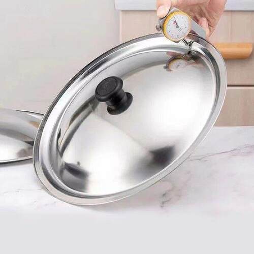 Pot Cover Steel Pan Lid Universal Lids for Skillets Pots