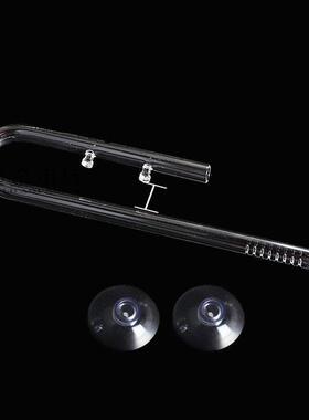 Glass pipe lily poppy peony spin surface skimmer inflow outf