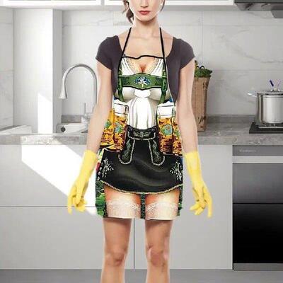 Oktoberfest Apron Couple