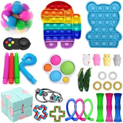 29/25Pcs Fidget Toy Set Cheap Sensory Fidget Toys Pack for