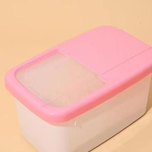 food storage box capacity tank sealed pet dog large bucket
