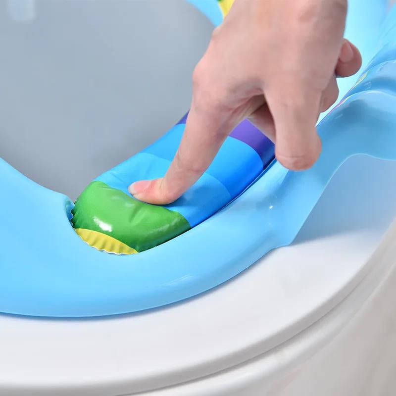 Baby Toilet Training Seat Kids Potty Seat Soft Anti Slip Tod
