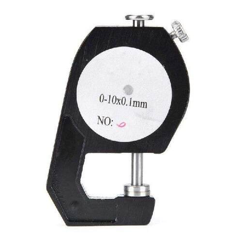 Upgraded 0~10mm Thickness Gauge, Flat for Head Thickness