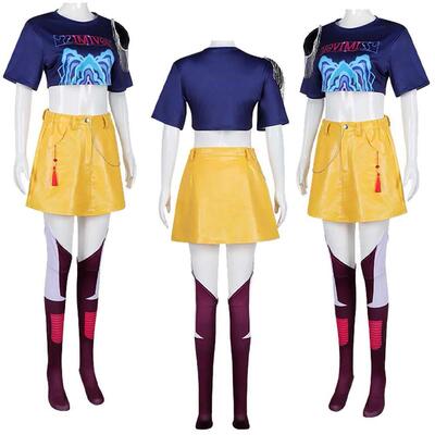 Kids Girls Rumi Zoey Mira Cosplay Costume Outfits Cartoon De
