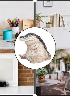 Chubby Baby Crocodile Statue Ornaments Garden Courtyard
