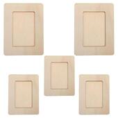 Desk White Pcs Frame Wooden Photo Frames Blank Picture