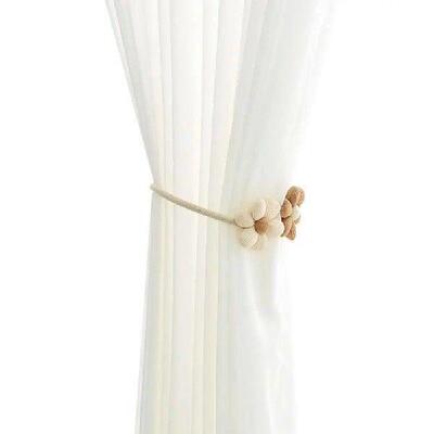 2PCS Ornament Curtain Holder Flower Curtain Tieback Cute