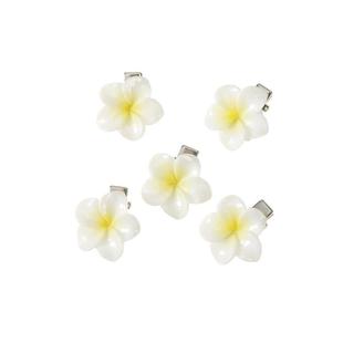 5Pcs/Set Sweet Plumeria Hairpin Hair Clips For Kids Girls Fl