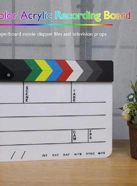 Director Video Scene Recording Clapperboard Movie Clip