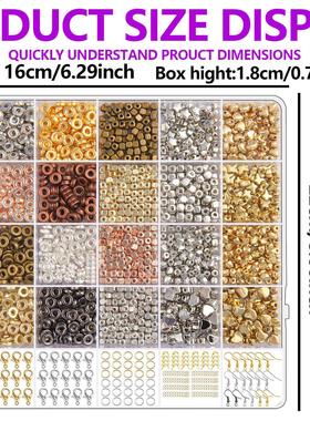 CCB Spacer Beads For DIY Bracelet Neklace Making Accessories