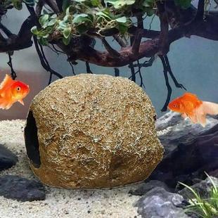 Aquarium Shelter Decor Magnetic House Cave Fish