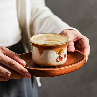 耐高温dirty咖啡杯高硼硅玻璃杯拉花拿铁杯高颜值无铅杯子可冷冻