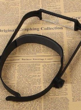 Mounted Magnifier Hands Headband Glass Lens 1.6X 2X 2.5X