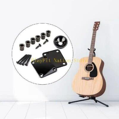 Guitar Joint Back Mounting Plate with Screws Guitar Bass