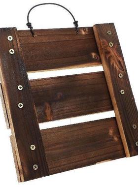 Staghorn Fern Hanging Board Lightweight Wood Spacesaving