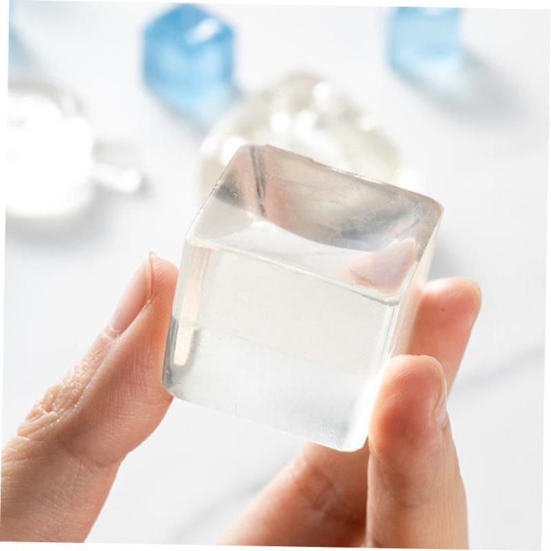 NEW Fidget Toy Mini Squishy Toys Mochi Ice Block Stress Ball