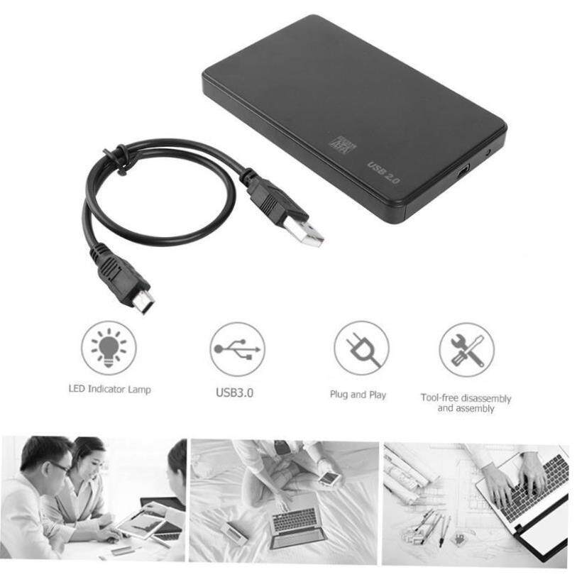 Case SATA Hdd-Box Hard-Disk External-Hard-Drive-Enclosure 1