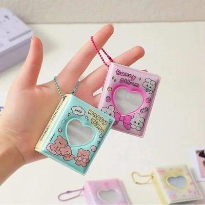 Mini 2 Inch Mini Photo Album Hollow Love Heart Photo Card