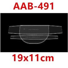 Acrylic Leather Tools Men Women Long wallets Stencil DIY