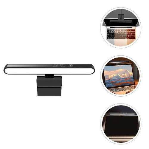 Laptop Monitor 180mm Black Eye Protection Light Clip LED