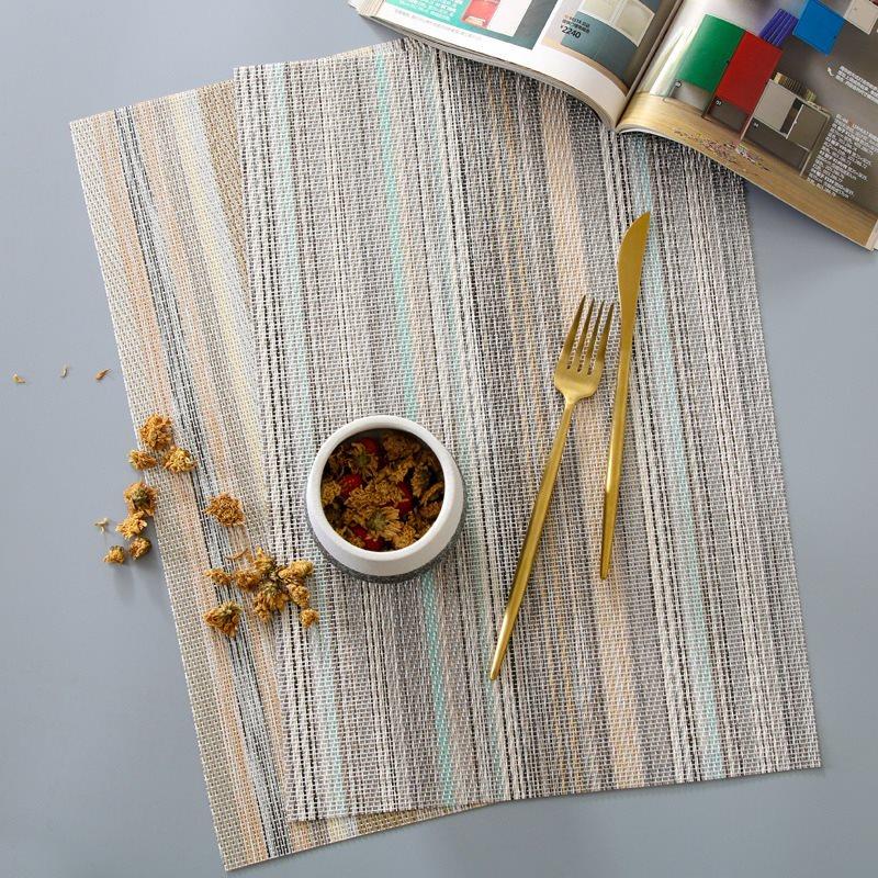 45x30cm Striped Rectangle Table Mat