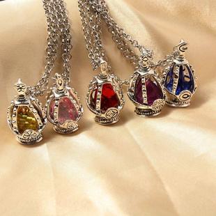 Madoka Magica Crystal Puella Necklace Magi Gem Anime Soul