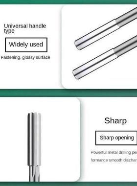 H7 Machine Reamers Hard 2-8mm HSS Straight Reamer High