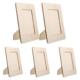 Frames White Blank Pcs Unfinished Wooden Safe Photo Craft