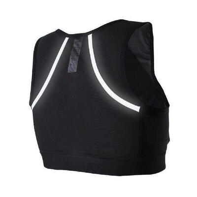 Reflective Night Running Vest Bag Elastic Large Capacity