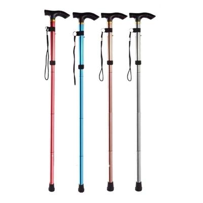 Folding Cane with 5 Gear Foldable Walking Anti-Slip Lightwe