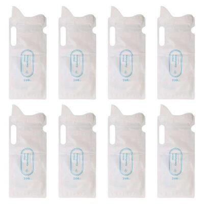 ABFA 8PCS Disposable Urine Bags, 700ML Urine Bags for