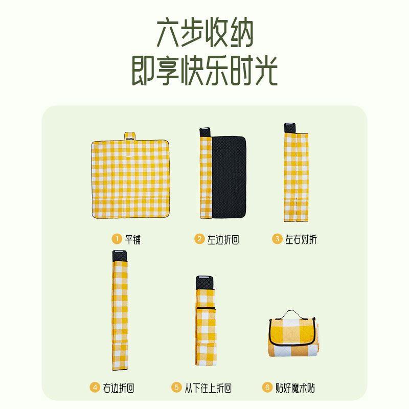 outdoor beach waterproof thick camping mat Picnic mats pad