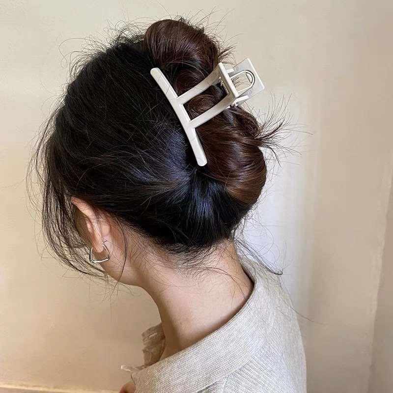 New Korean Style Simple Medium All-match Cross Grab Clip Bac