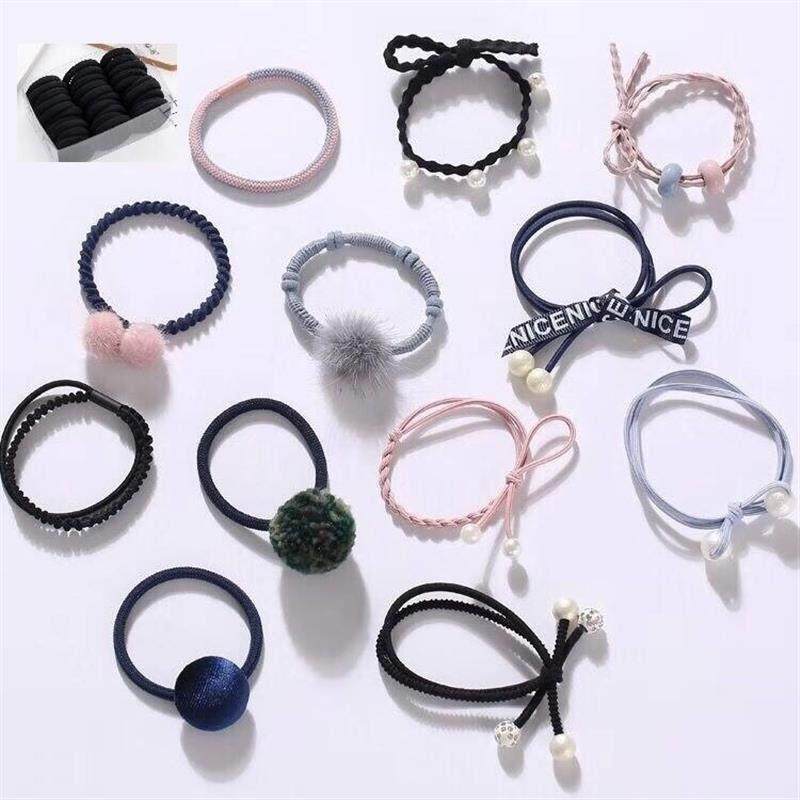 hair bands hair lead rope rubber bands being head ties band
