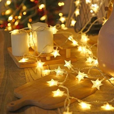 XMAS LED Ball Lights Fairy String Power Christmas Decoratio1