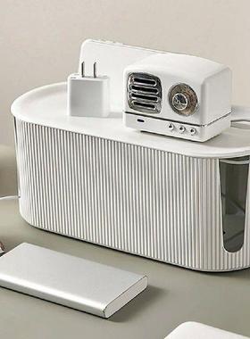 Cable Management Box Organizer Container Strip Protector