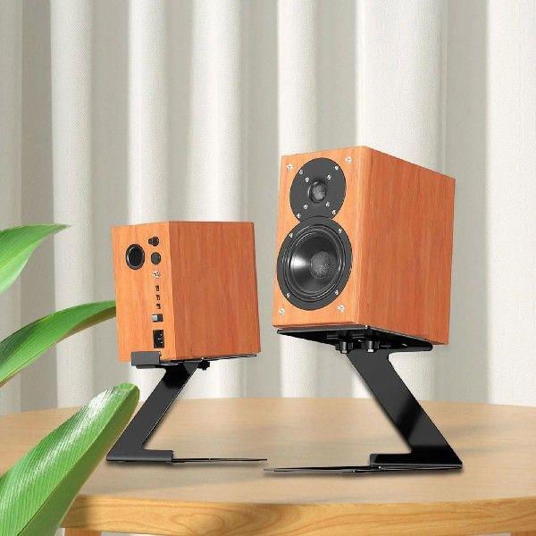 Desktop Speaker Stands Portable for A Better Audio