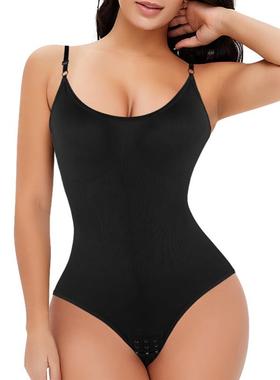 Burvogue Women Sexy Seamless Body Shaper Butt Lifter Tummy C