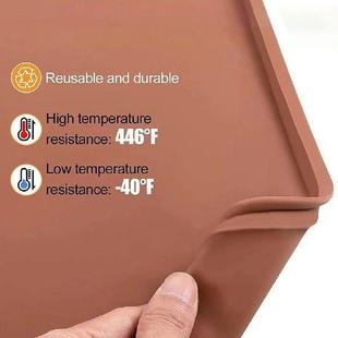 3 Pcs Dryer Silicone Mat Baking Trays for Oven Roaster Pan