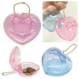 Love Plastic Storage 1Pcs Jewelry shaped Box Candy Heart