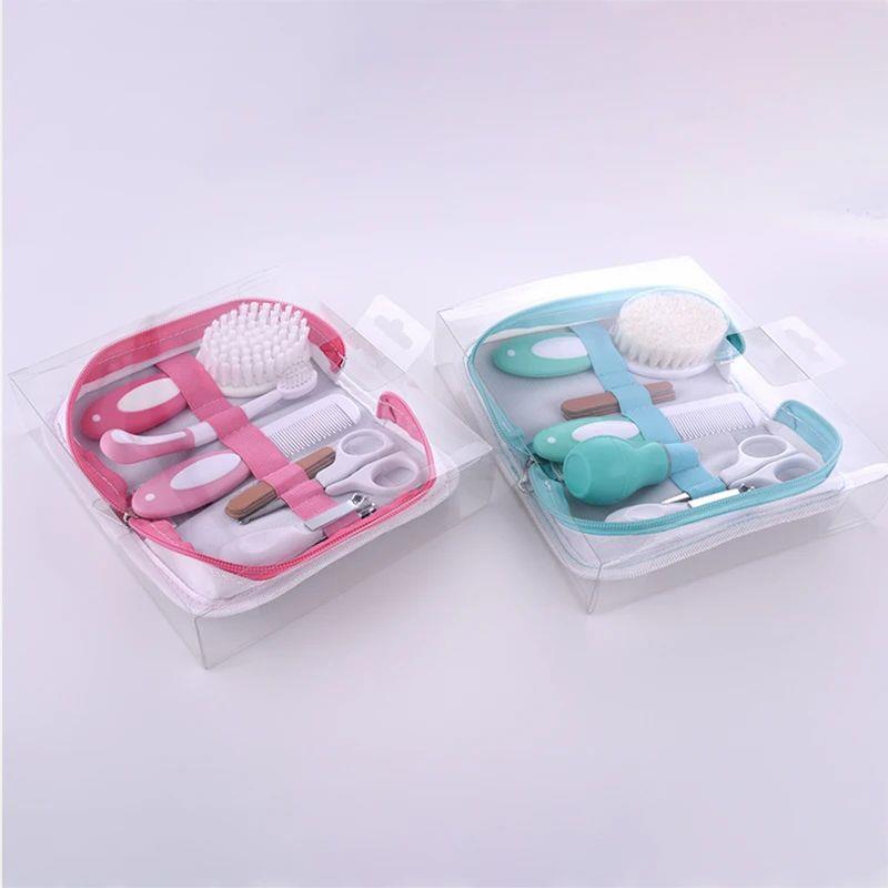 6pcs/set Baby Nails/Hair/Nose Care Set Comb Brush Set for Ba